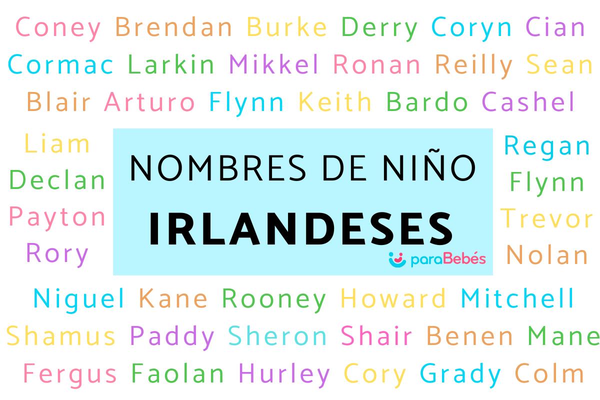 Nombres de niño irlandeses
