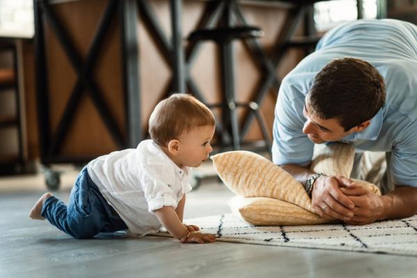 Beneficios del yoga para bebés - Actitud relajada