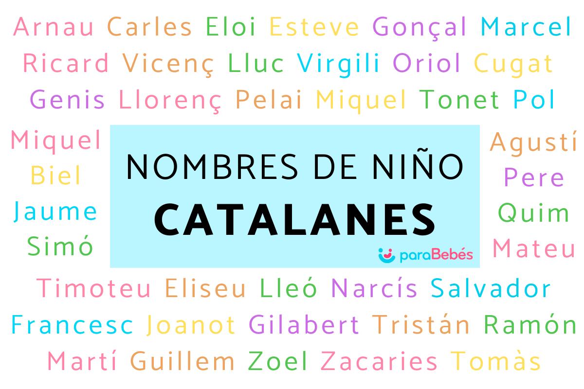 Nombres de niño catalanes