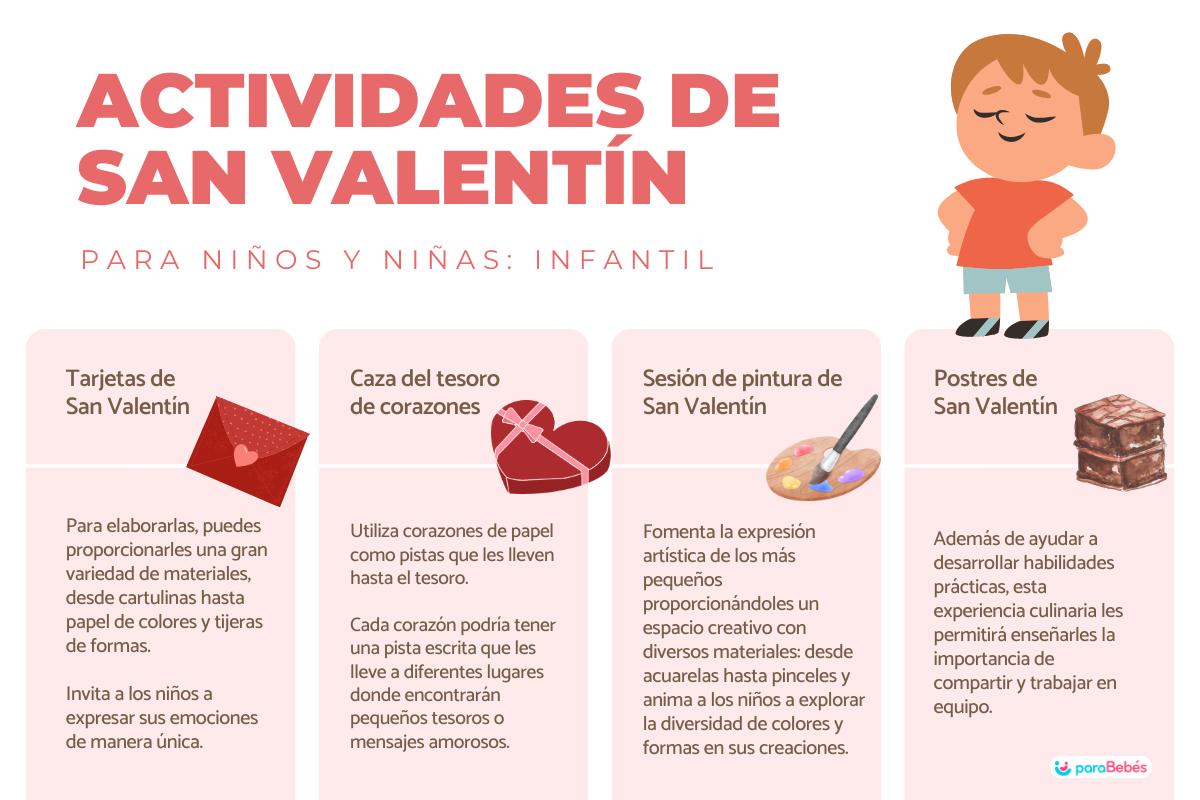 Actividades de San Valentín para niños