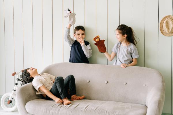 Actividades de San Valentín para niños - Teatro de marionetas de San Valentín 
