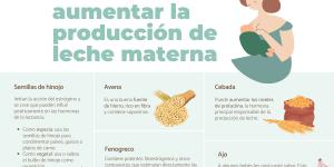 Alimentos para aumentar la leche materna de forma natural