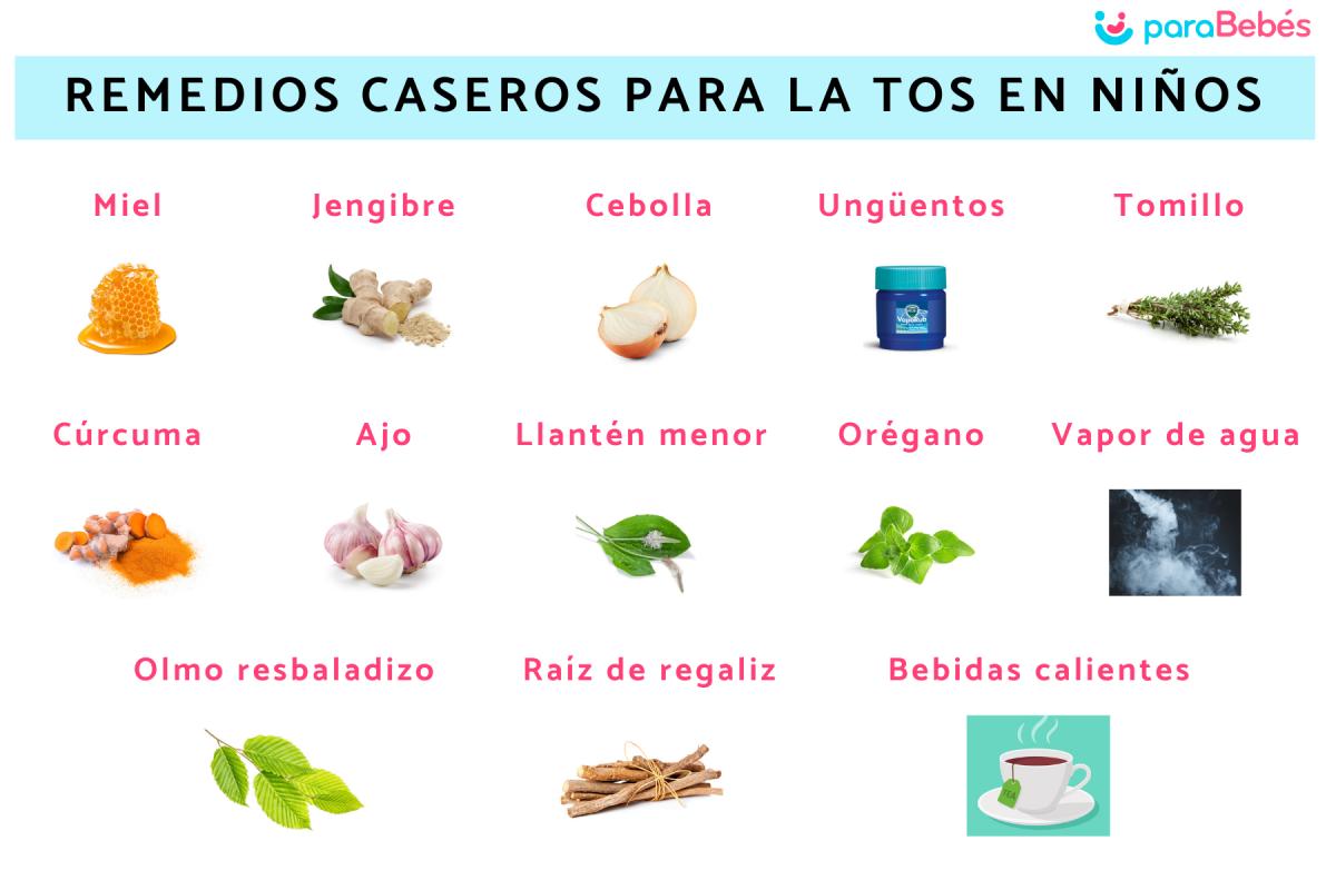Remedios caseros para la tos en niños por la noche