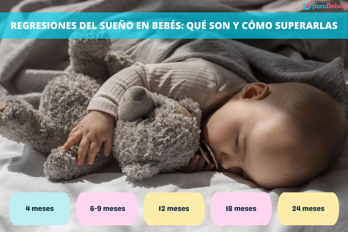 Regresiones del sueño en bebés: qué son, causas y cómo superarlas