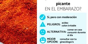 ¿Es malo comer picante en el embarazo?