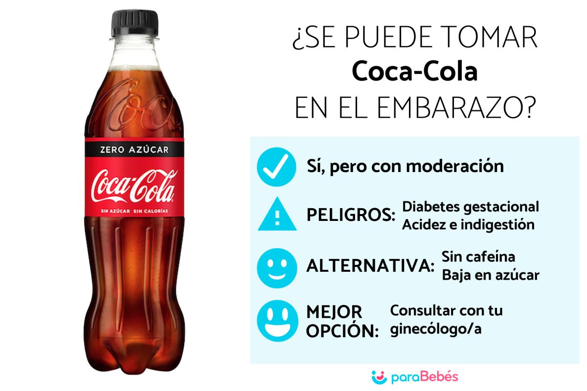 ¿Se puede tomar Coca-Cola en el embarazo?