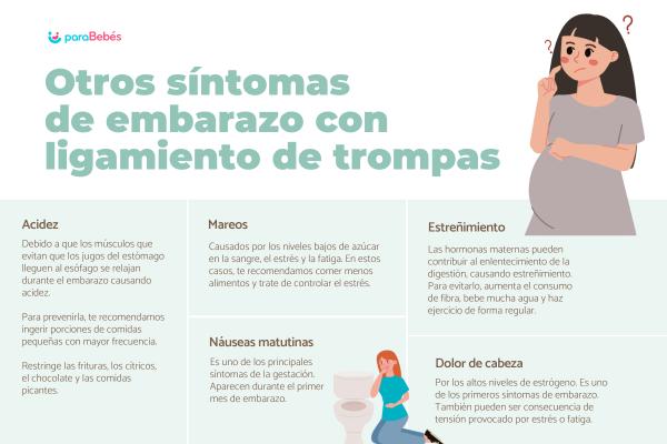 Síntomas de embarazo con ligadura de trompas - Náuseas matutinas