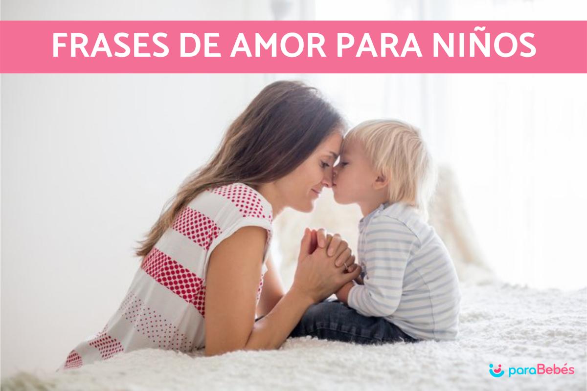 Frases de amor para niños