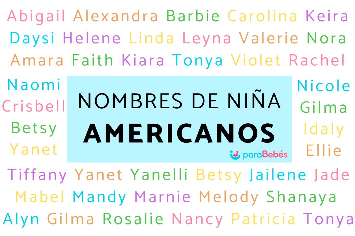 Nombres americanos de niña