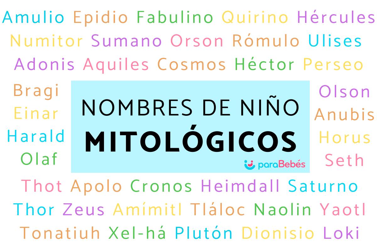 Nombres mitológicos para niños