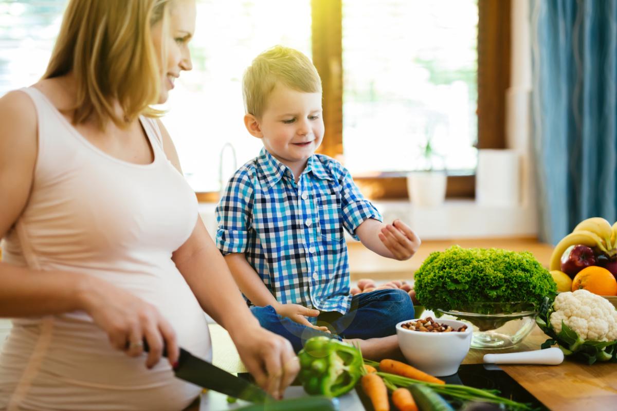 Las mejores verduras para embarazadas, beneficios y riesgos