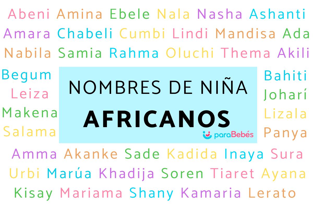 Nombres africanos de niña