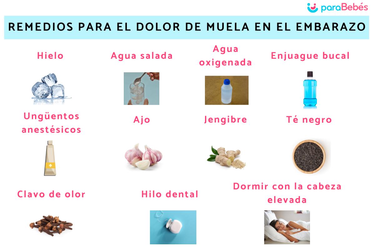 Remedios caseros para el dolor de muela en el embarazo