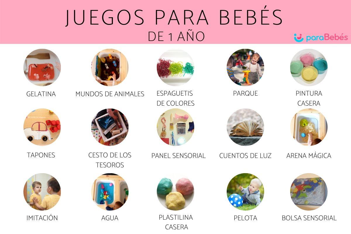 Juegos para bebés de 1 año