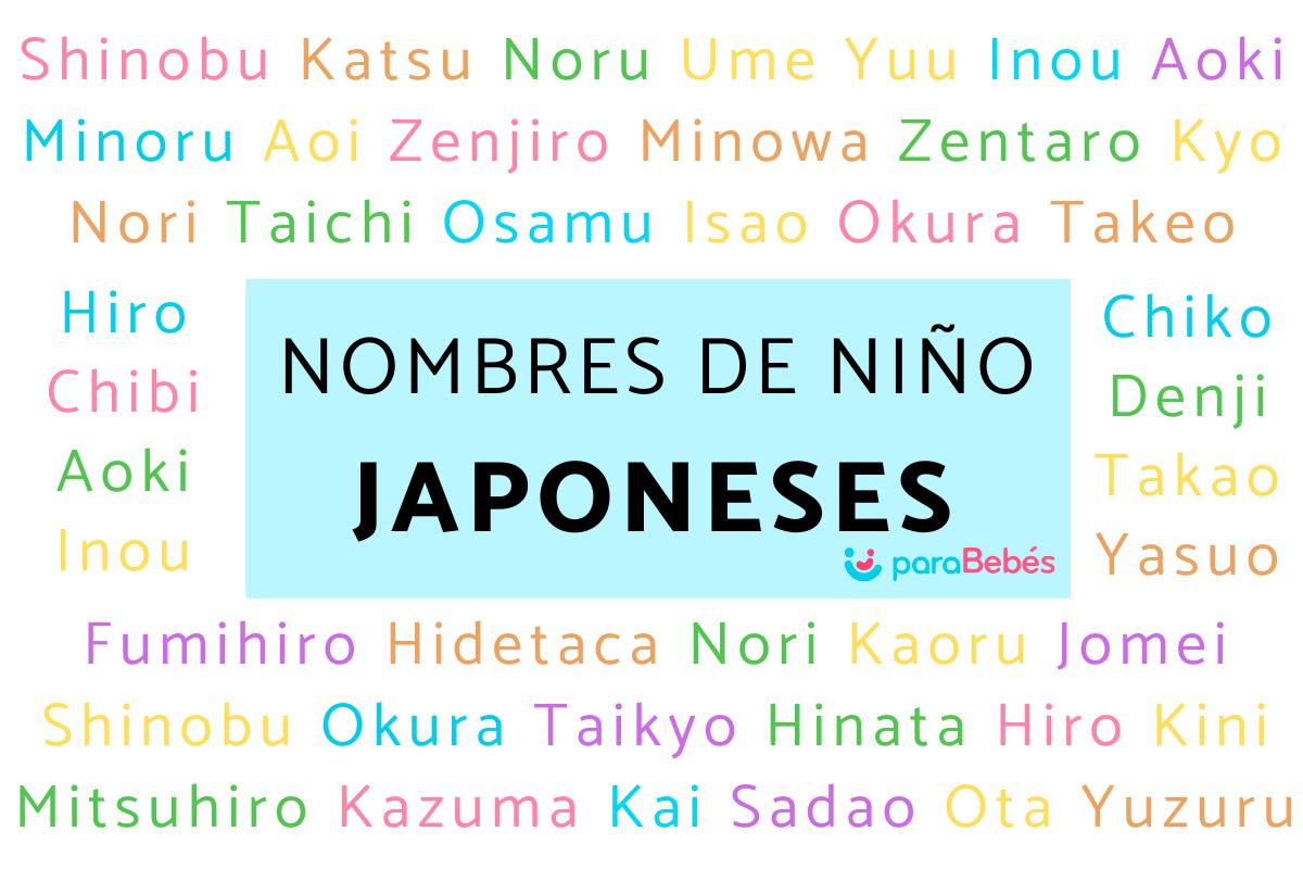 Nombres de niño japoneses y su significado