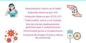 Razones para no dar lactancia materna