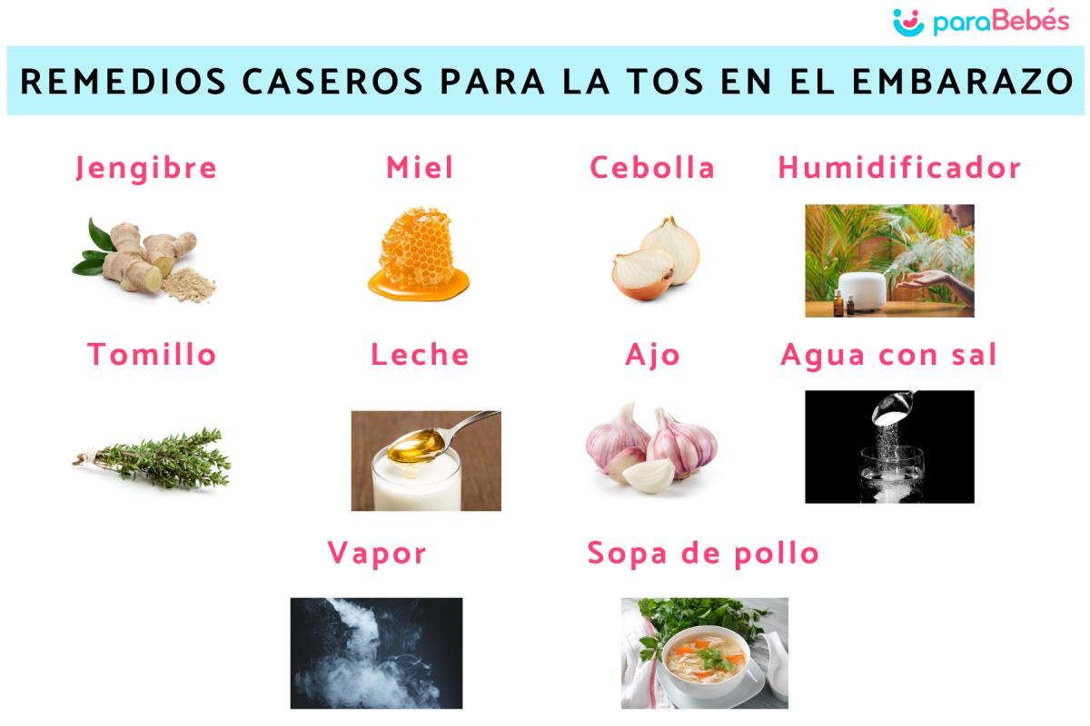 Remedios caseros para la tos en el embarazo