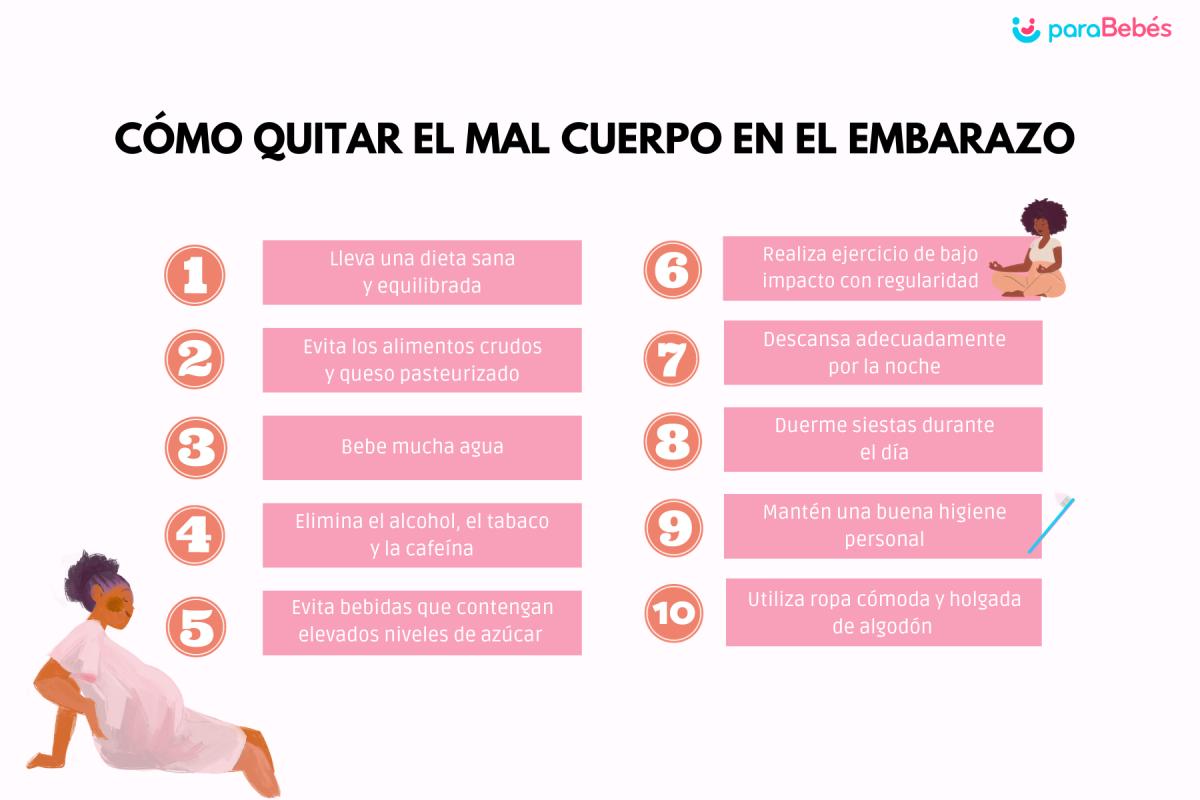 Por qué tengo mal cuerpo todo el día en el embarazo y cómo quitarlo