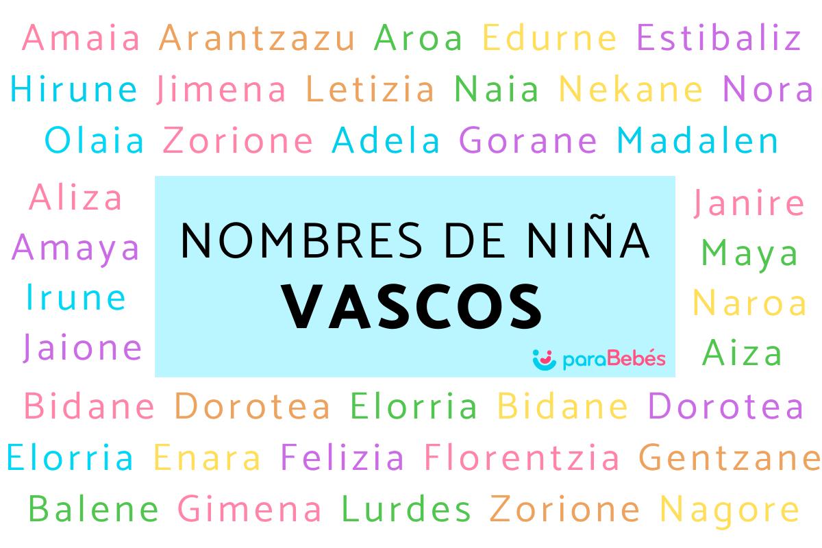 Nombres de niña vascos