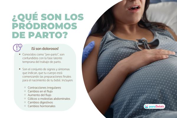 Qué son los pródromos de trabajo de parto: signos y síntomas