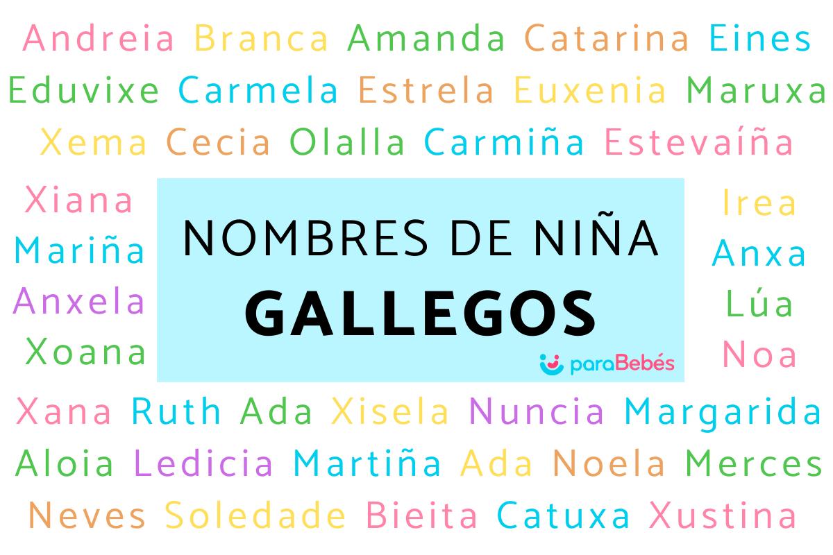 Nombres de niña gallegos