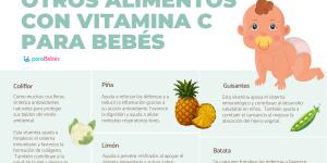 Alimentos con vitamina C para niños