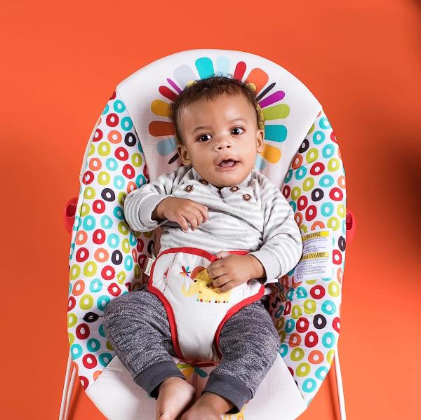 Les meilleurs transats pour bébé - transat Jungle Blooms