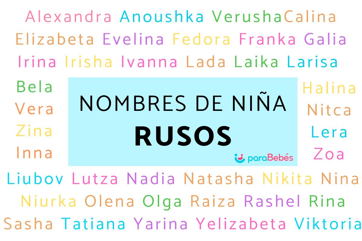 Nombres rusos de niña y su significado