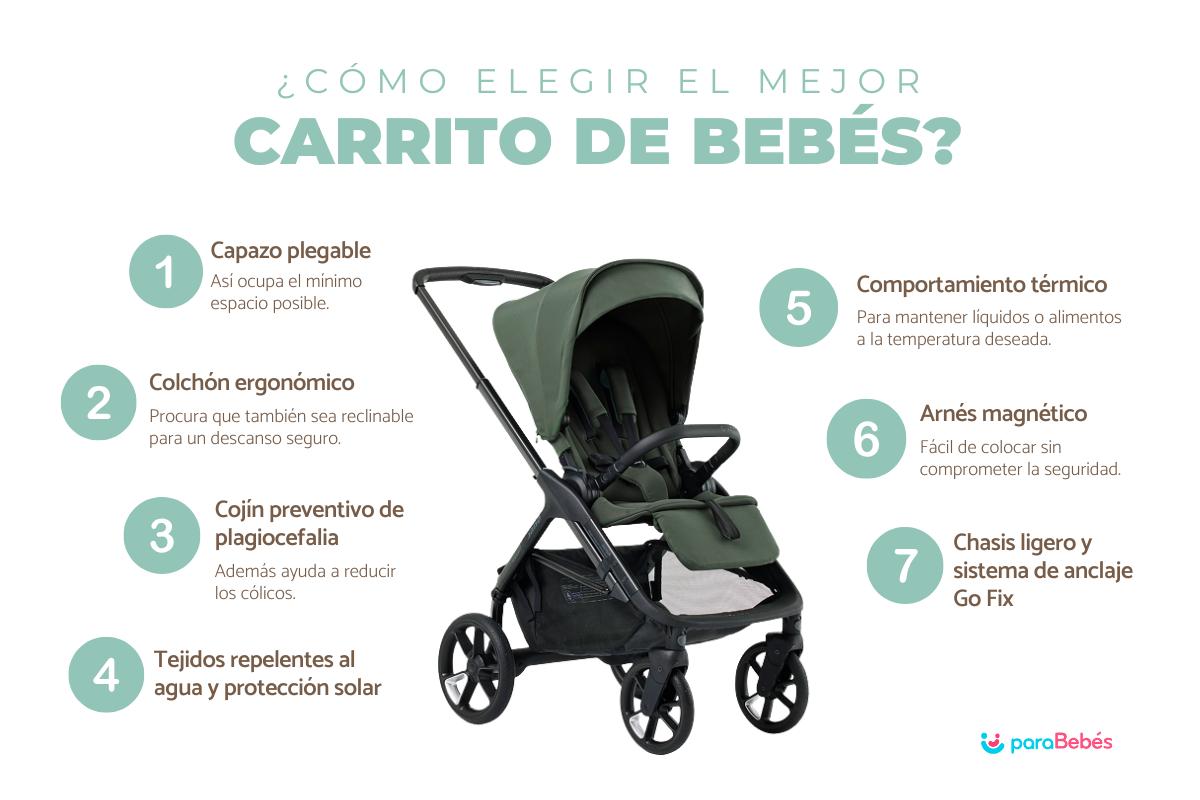 Guía completa para elegir el mejor carrito de bebé