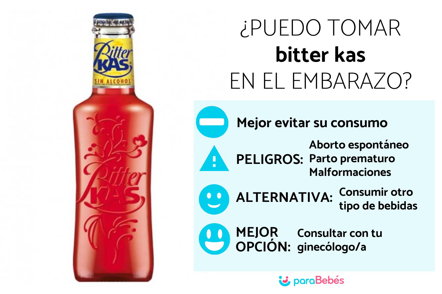 ¿Puedo tomar Bitter Kas en el embarazo?