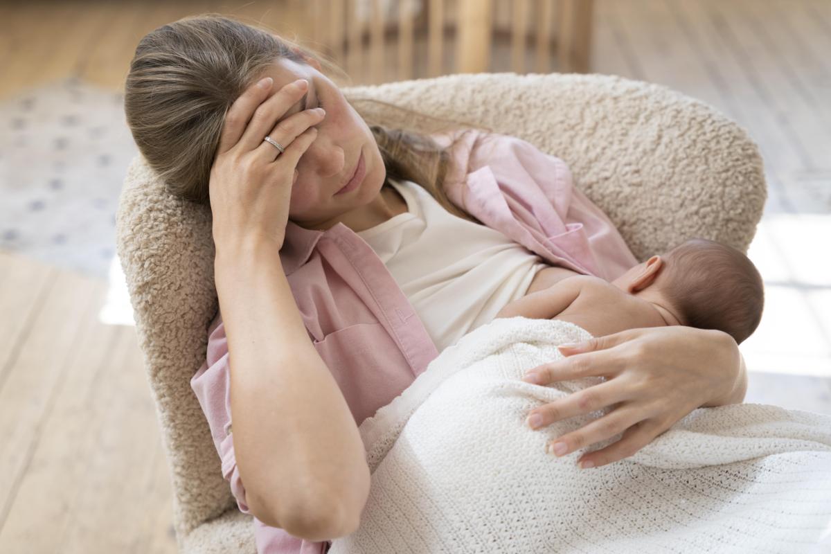 Cómo dormir después de una cesárea