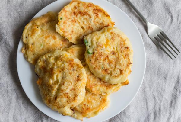 Comidas saludables para niños - Tortitas de patata