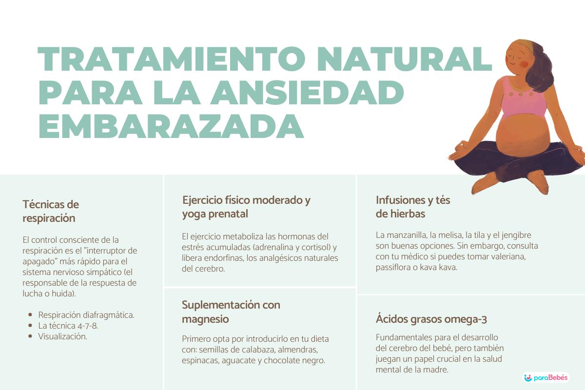 Tratamiento natural para la ansiedad en embarazo