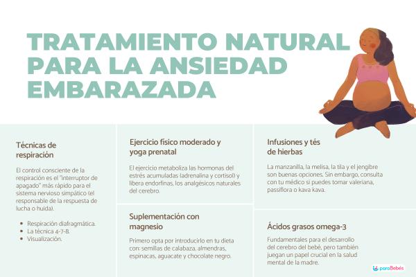 Tratamiento natural para la ansiedad en embarazo