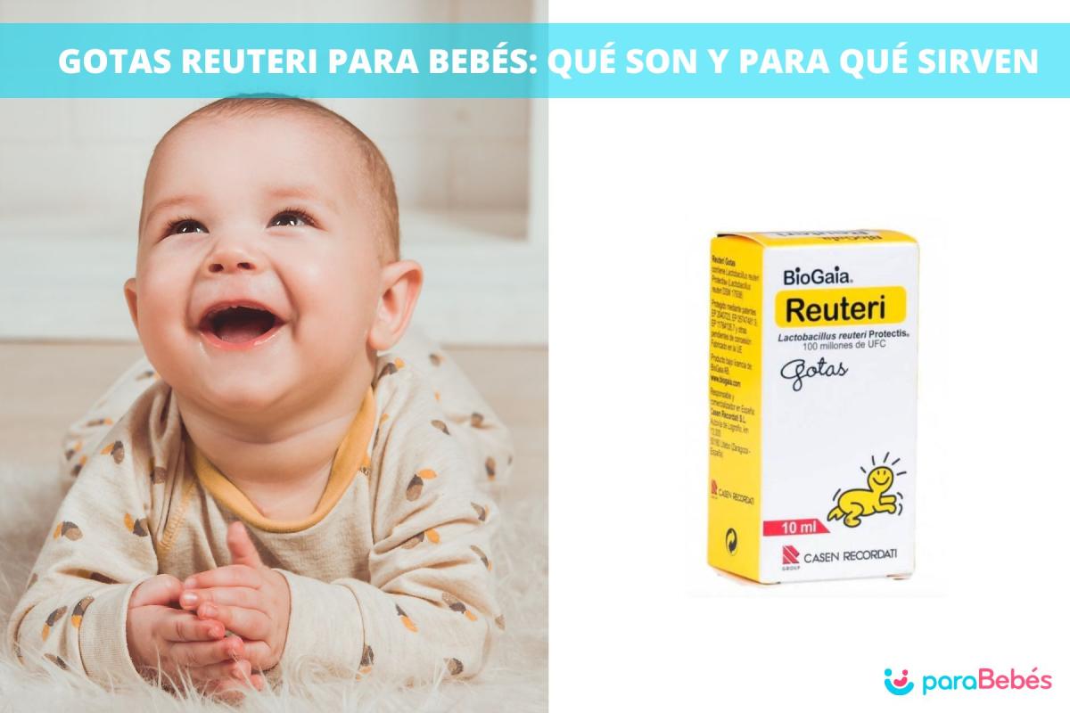 Gotas Reuteri para bebés: qué son y para qué sirven