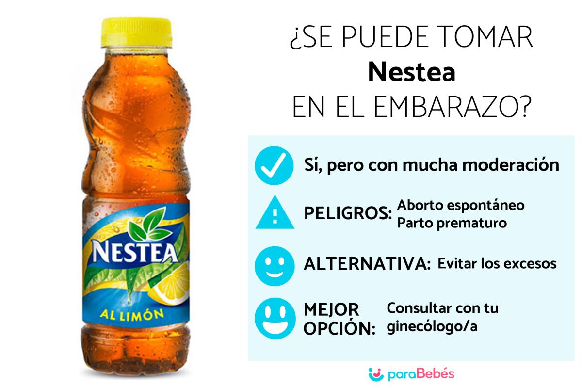 ¿Se puede tomar Nestea en el embarazo?