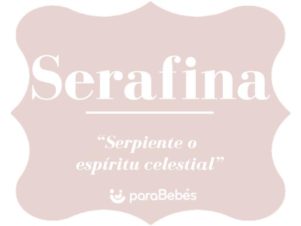 Significado del nombre Serafina