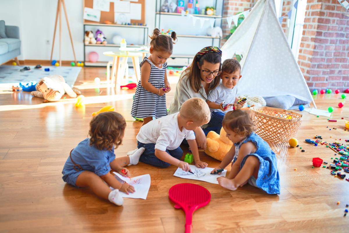 Actividades para bebés en guardería