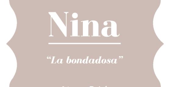 Significado del nombre Nina