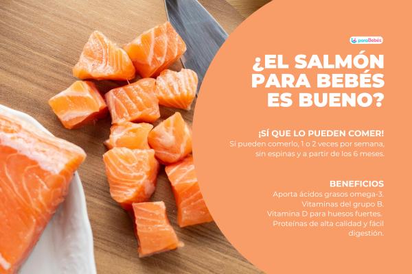 ¿El salmón para bebés es bueno?