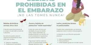 Bebidas prohibidas en el embarazo