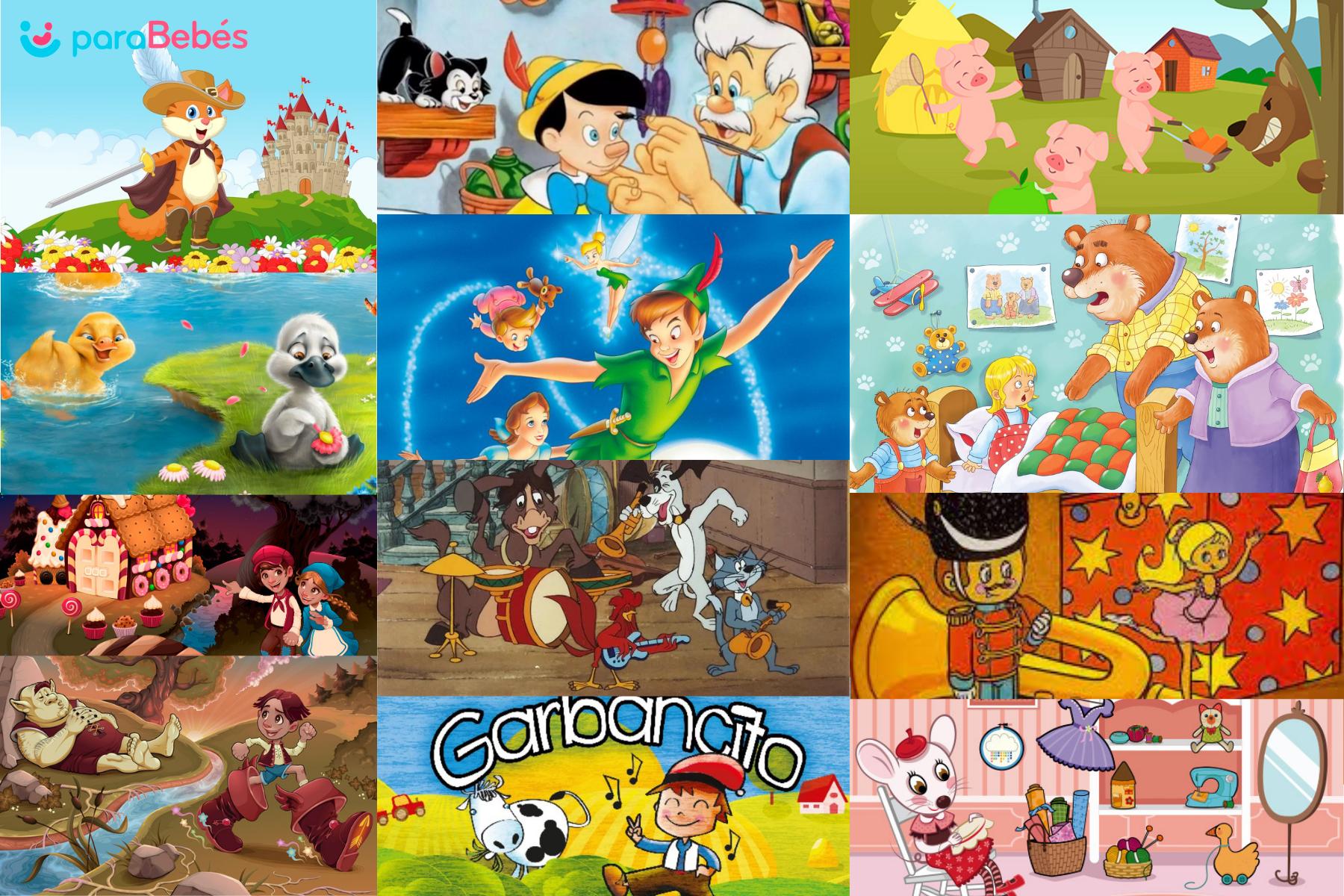 15 CUENTOS POPULARES infantiles cortos - ¡Tradicionales, divertidos y