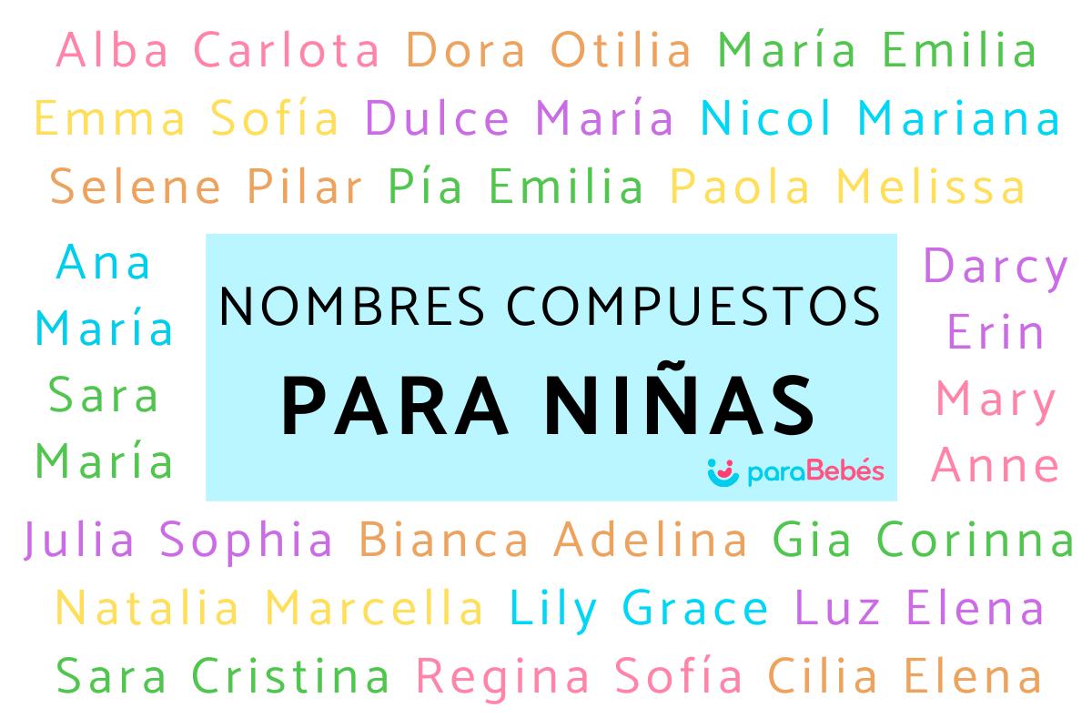 Nombres compuestos para niñas
