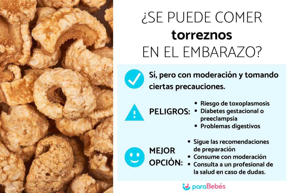 ¿Puedo comer torreznos en el embarazo?