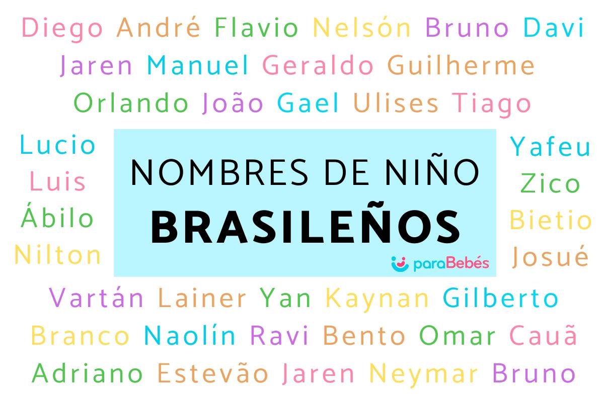 Nombres brasileños para niños
