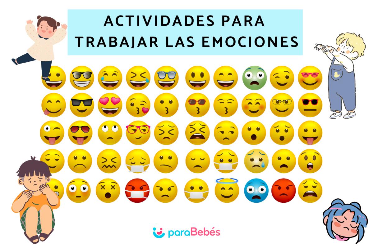 Actividades para trabajar las emociones en niños de 2 a 3 años