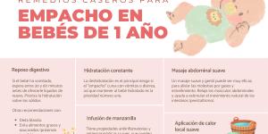 Remedios caseros para el empacho en bebés de 1 año