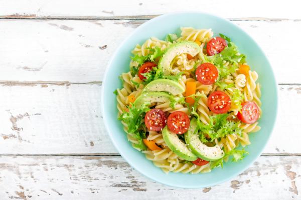 Cenas saludables para niños - Ensalada de pasta 