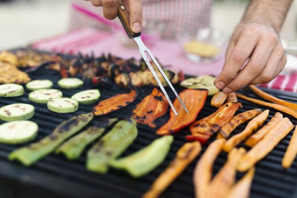 Cenas saludables para niños - Parrillada de verduras 