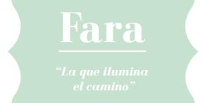 Significado del nombre Fara